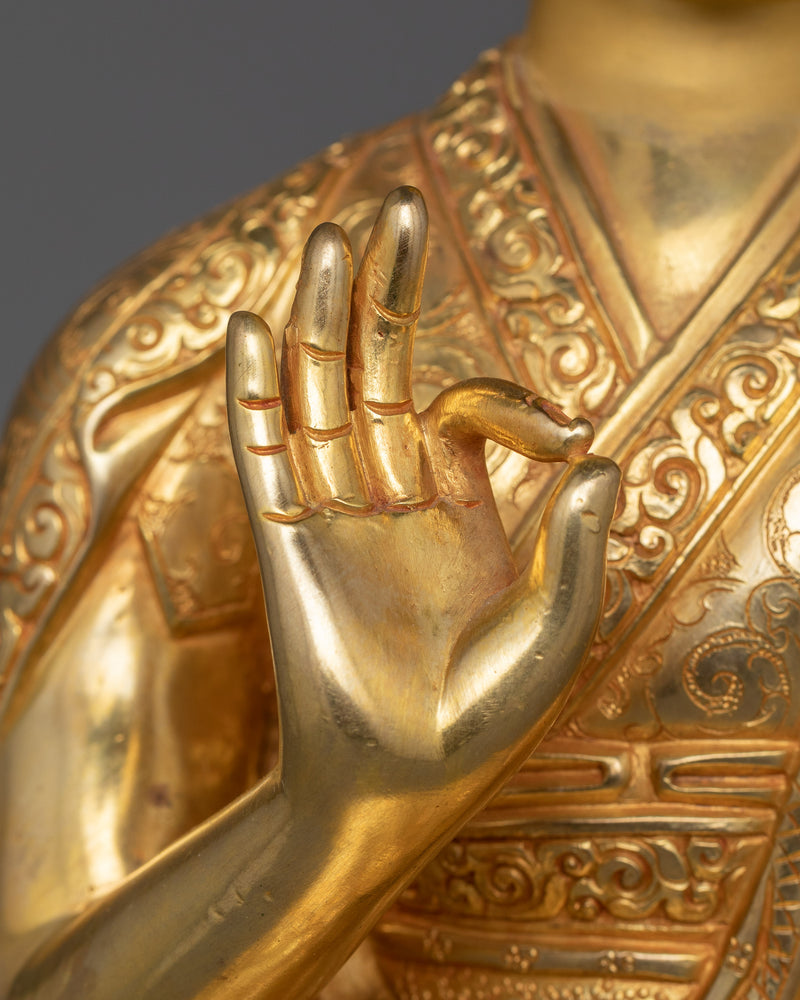 Buddhist Deity Tsongkhapa Set | Gyaltsab Je and Khedrup Je