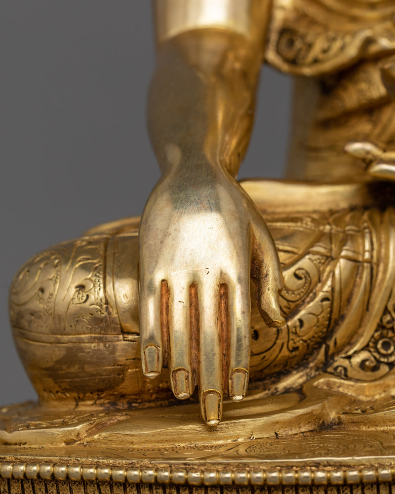 Shakyamuni Buddha Statue for Mindfulness Practice | Ideal for Meditation and Altar Spaces