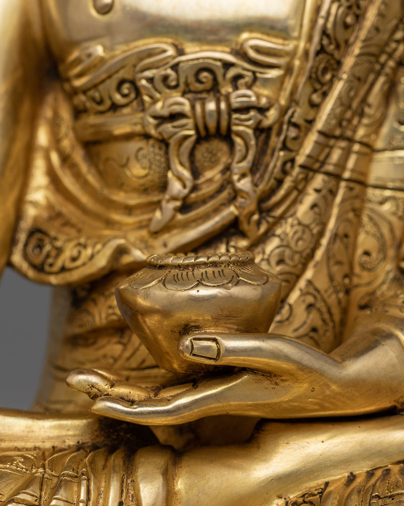 Shakyamuni Buddha Statue for Mindfulness Practice | Ideal for Meditation and Altar Spaces
