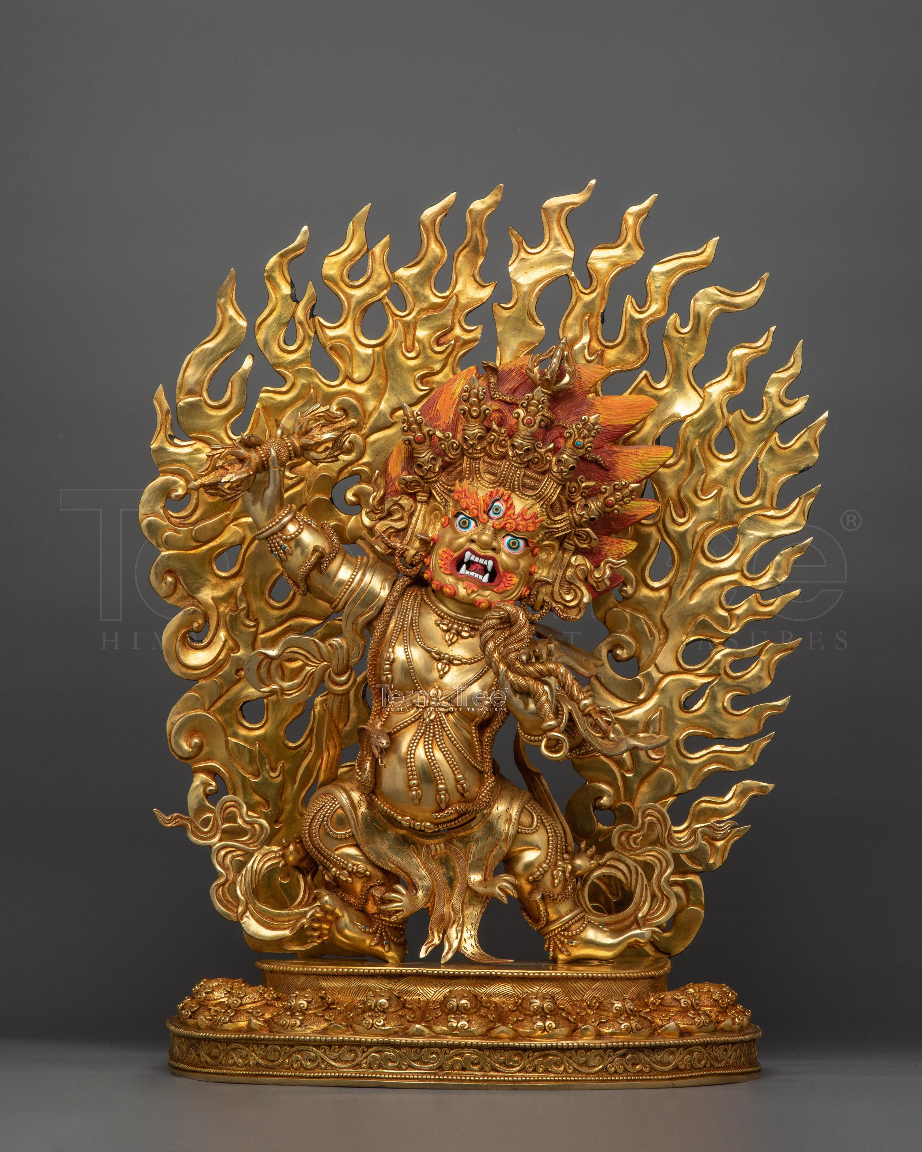 Vajrapani Tantric Guardian Figurine | Symbol of Protection and Spiritual Strength