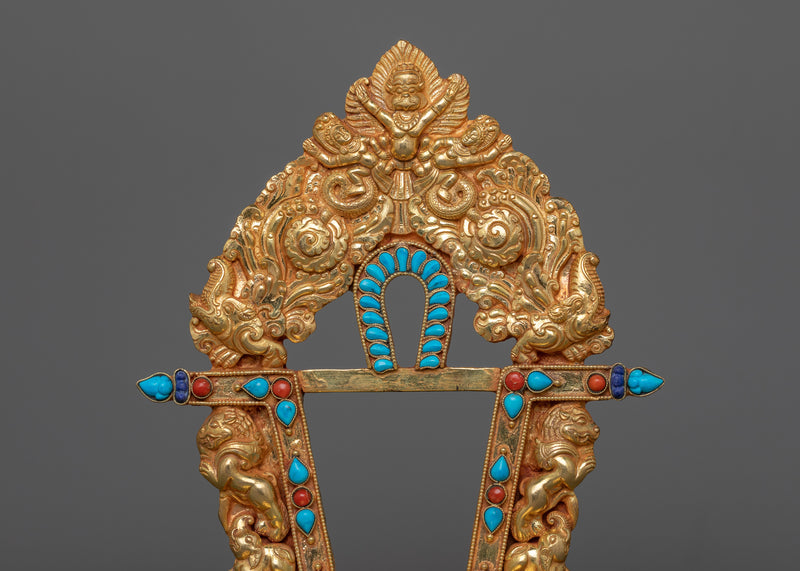 Tibetan Jigme Lingpa Sculpture | Tibetan Lama Jigme Lingpa for Spiritual Practice