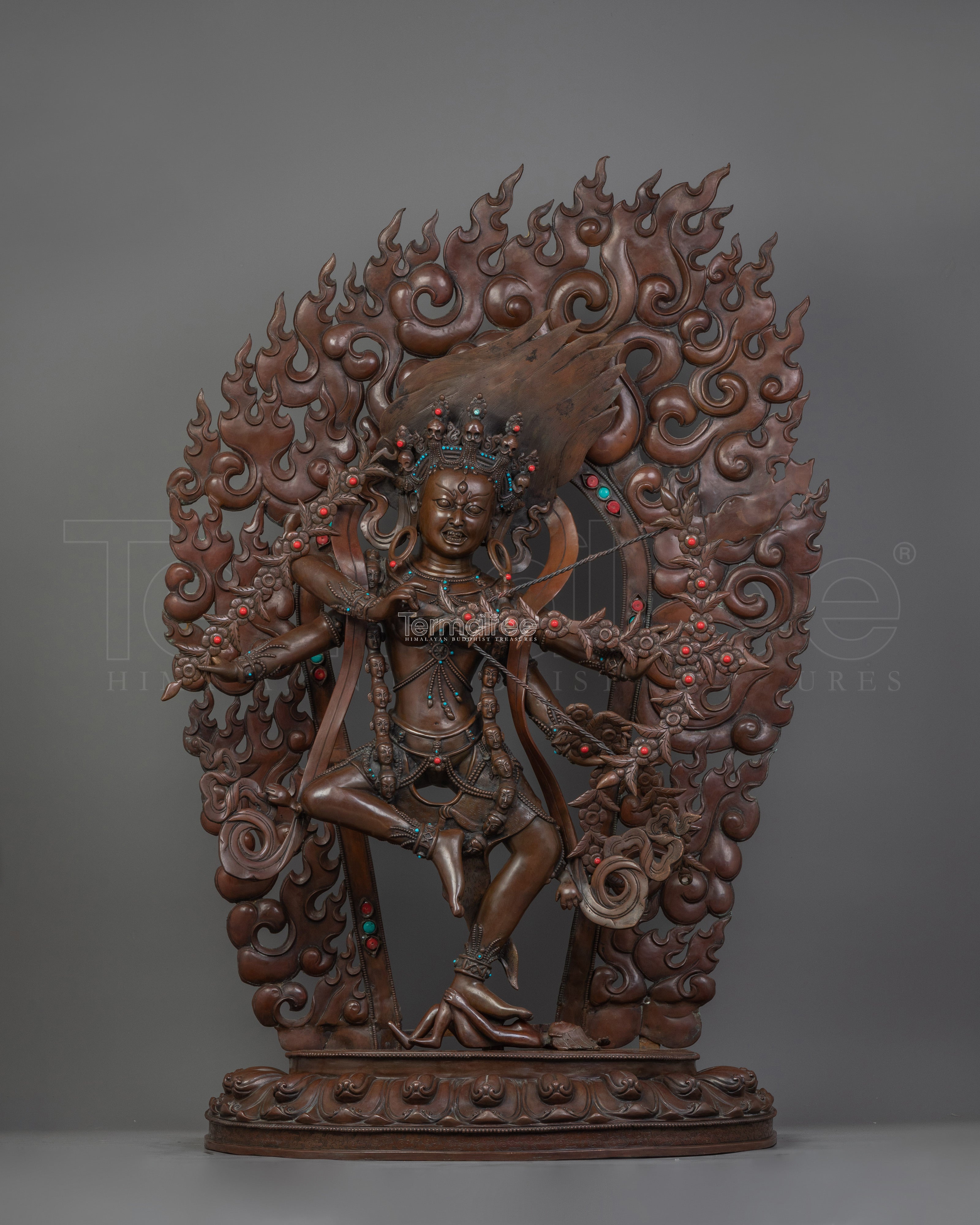 Handcrafted Kurukulla Deity Sculpture | The Goddess of Love and Magnetism