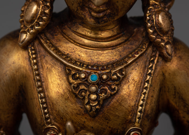 Antique Maitreya Buddha Figurine | Protector of Future Universal Compassion