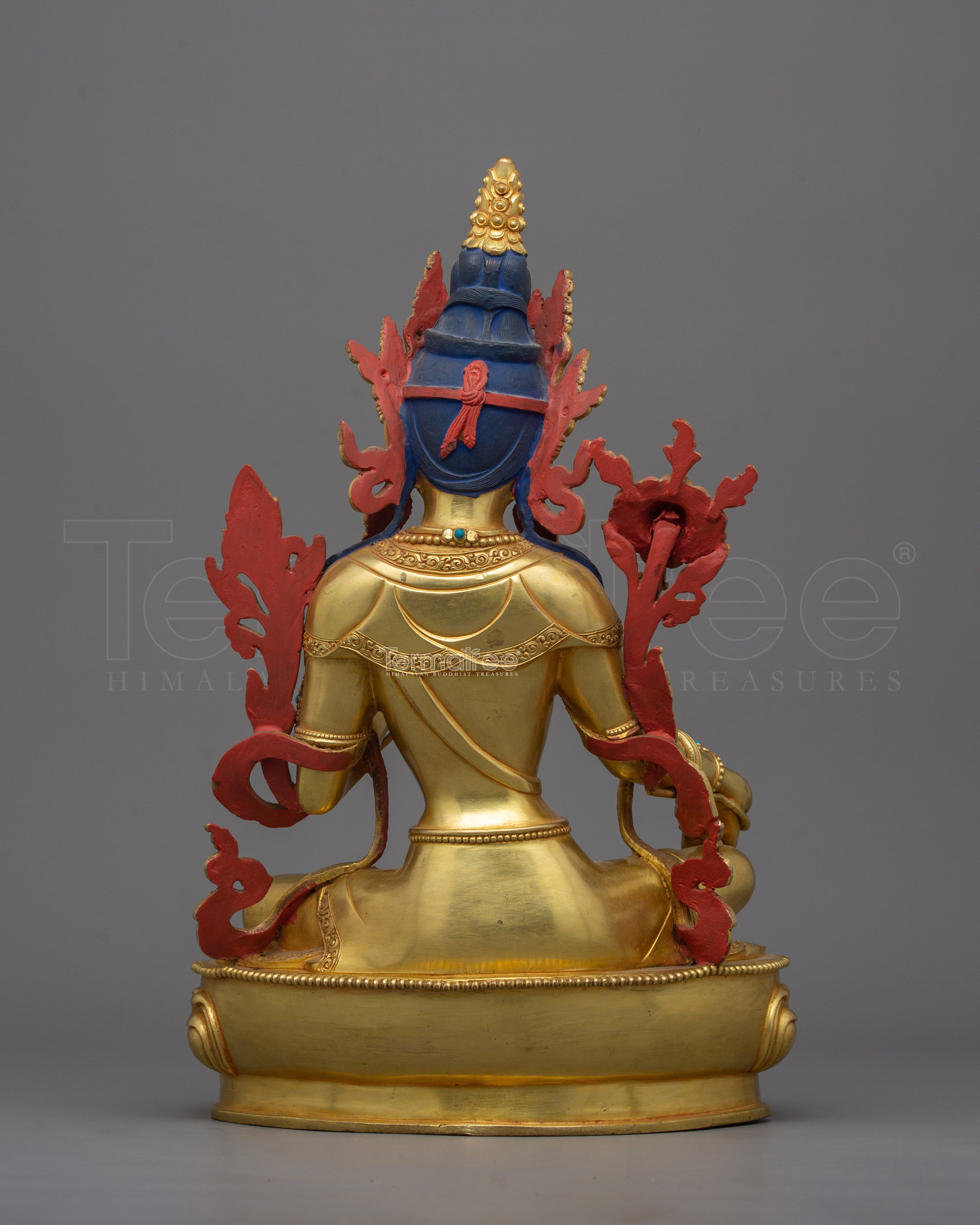 Green Tara Spiritual Swift Liberator Statue | The Compassionate Protector Sculpture