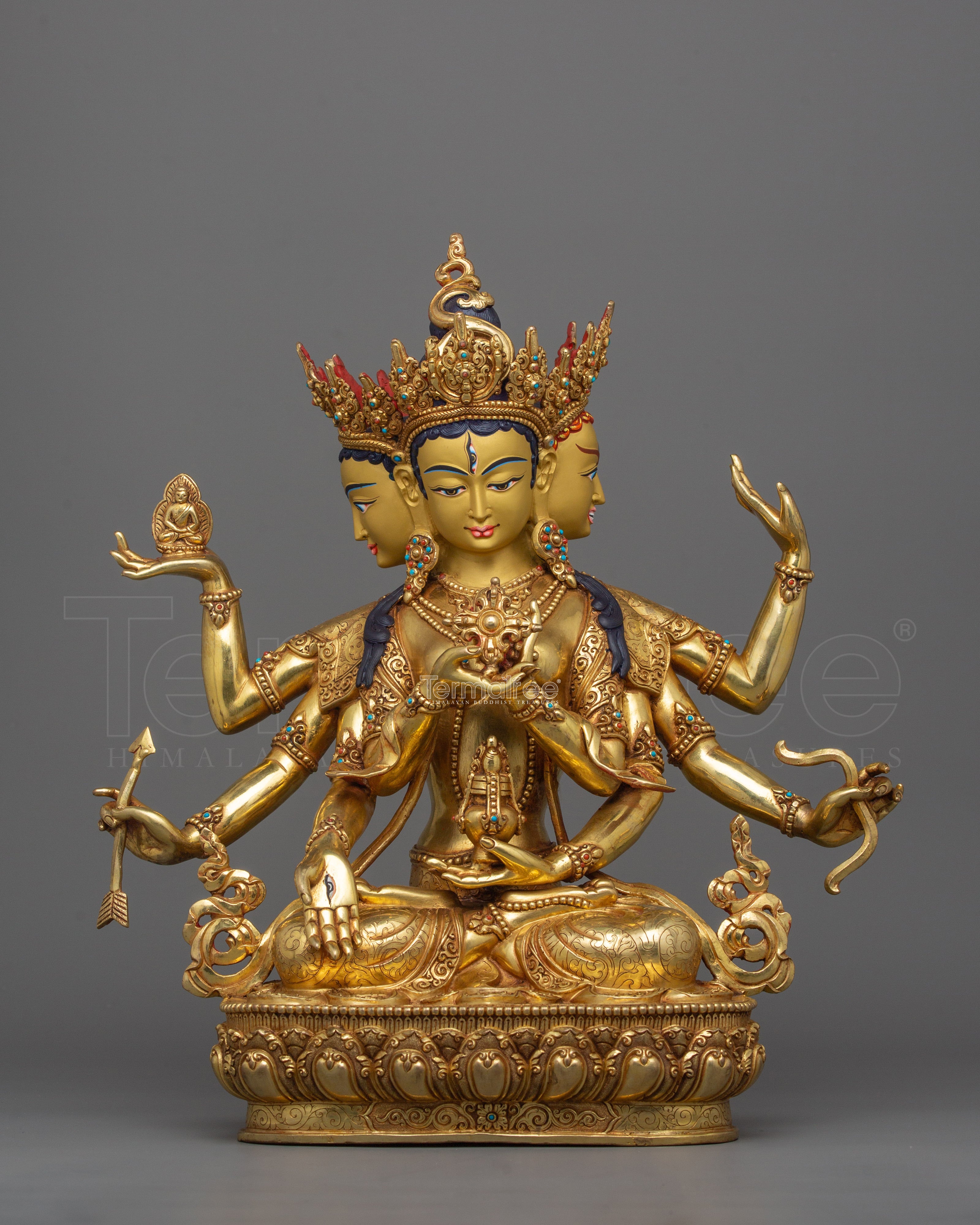 Long Life Deity Namgyalma Statue | The Buddhist Deity for Longevity and Protection