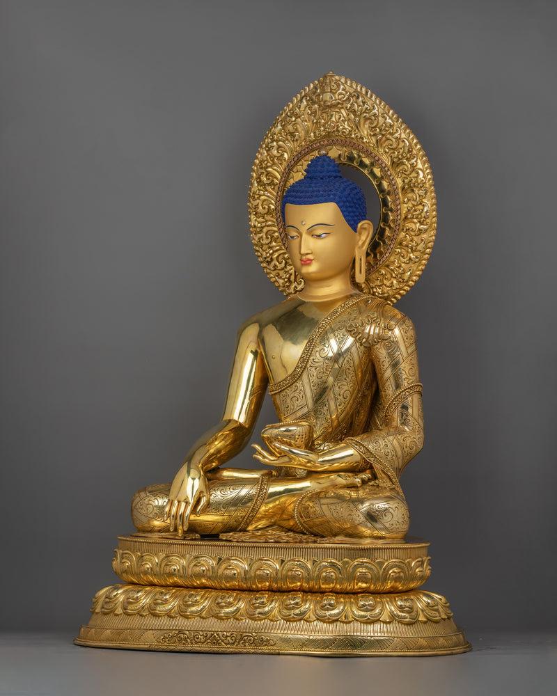 Tranquil Shakyamuni Buddha For Altar | Symbol of Serenity and Inner Wisdom
