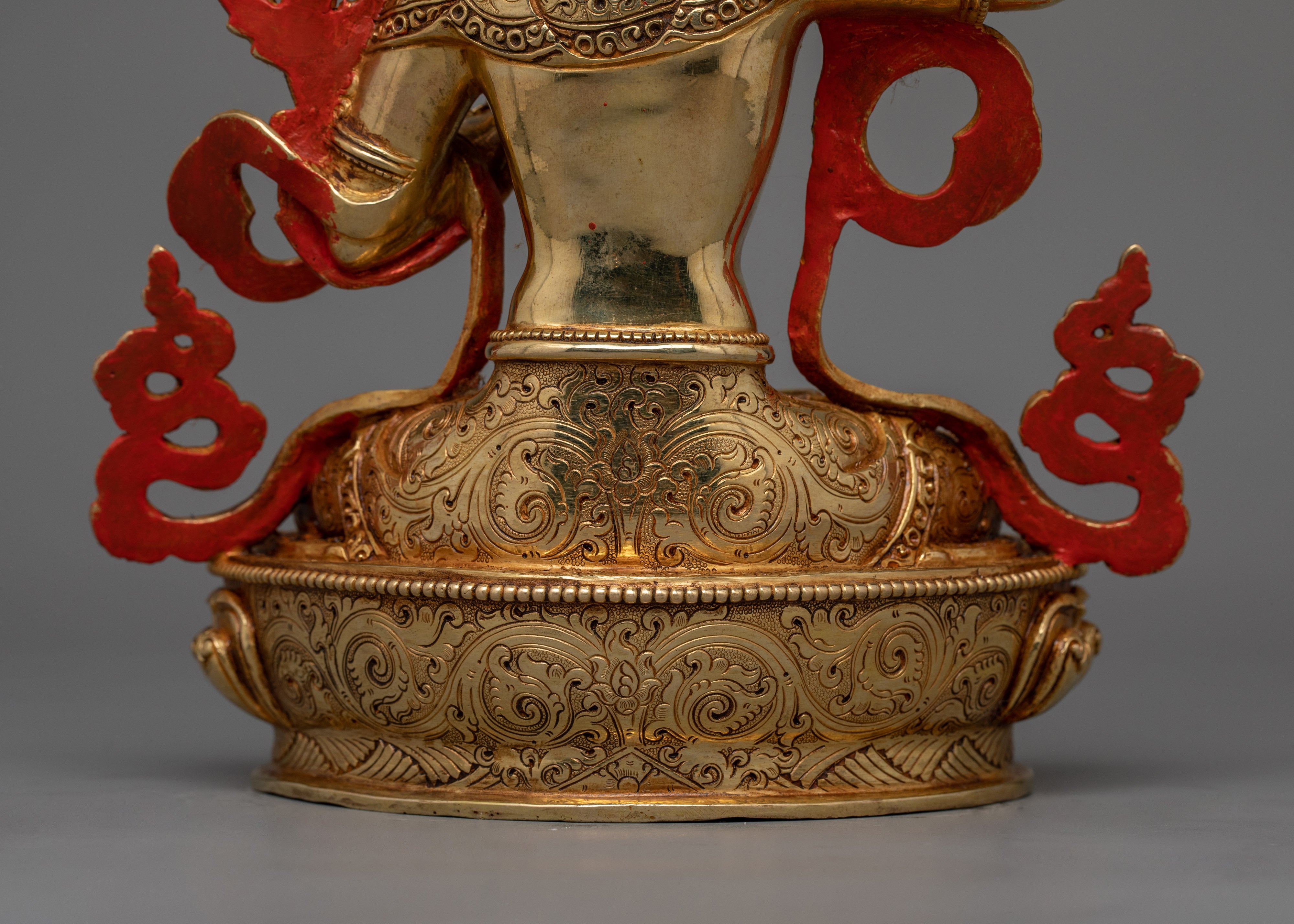 Deity of Wisdom Manjushri Figurine for Altar and Rituals | Symbol of Intellectual Clarity