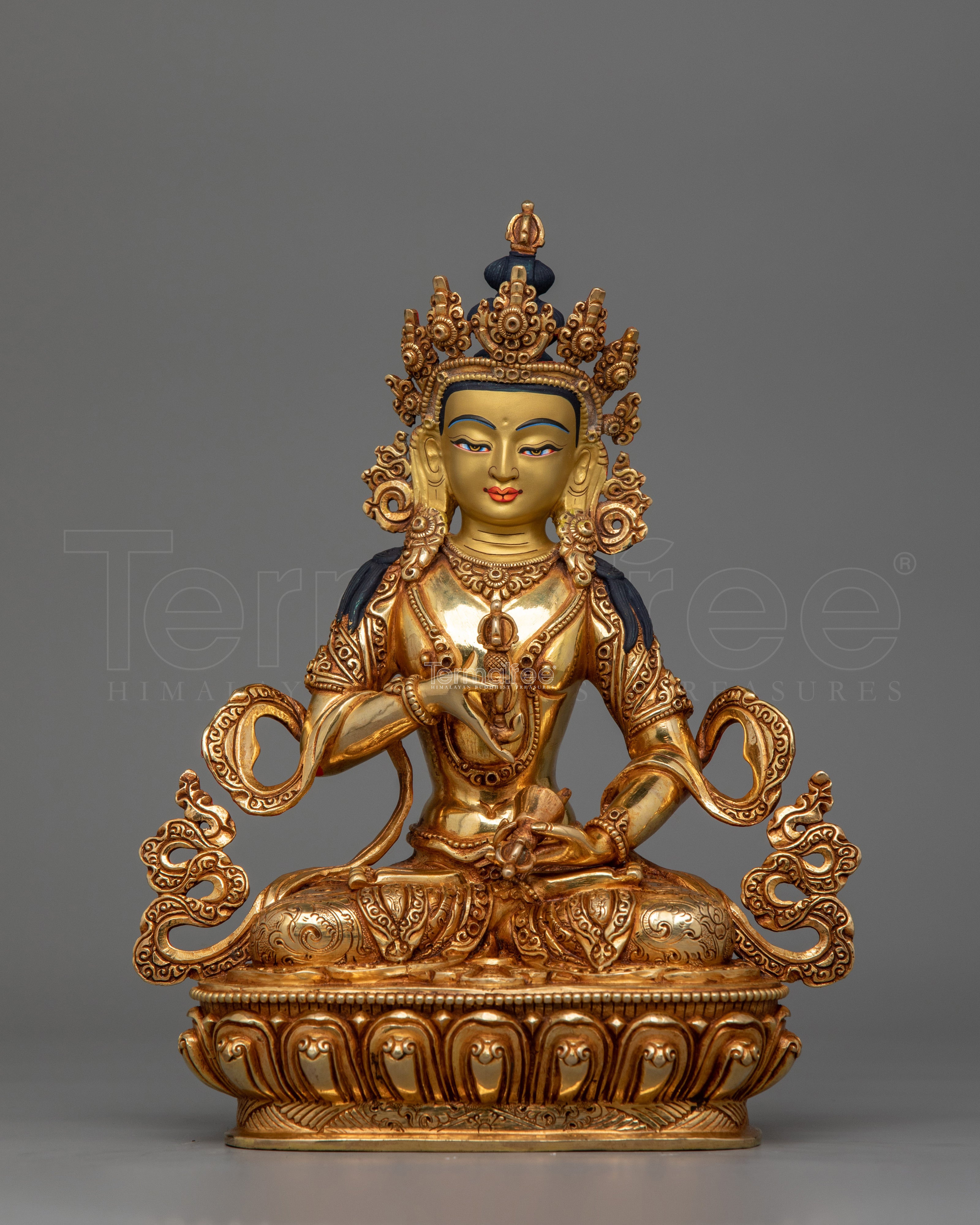 Vajrasattva The Remover of Obstacles Handcrafted Statue | Tibetan Deity of Purification