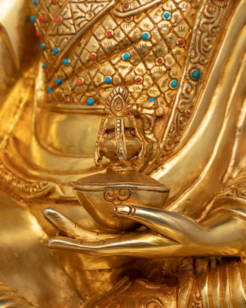 Guru Rinpoche "Lotus Born Deity" Statue | Founder of Tibetan Buddhism