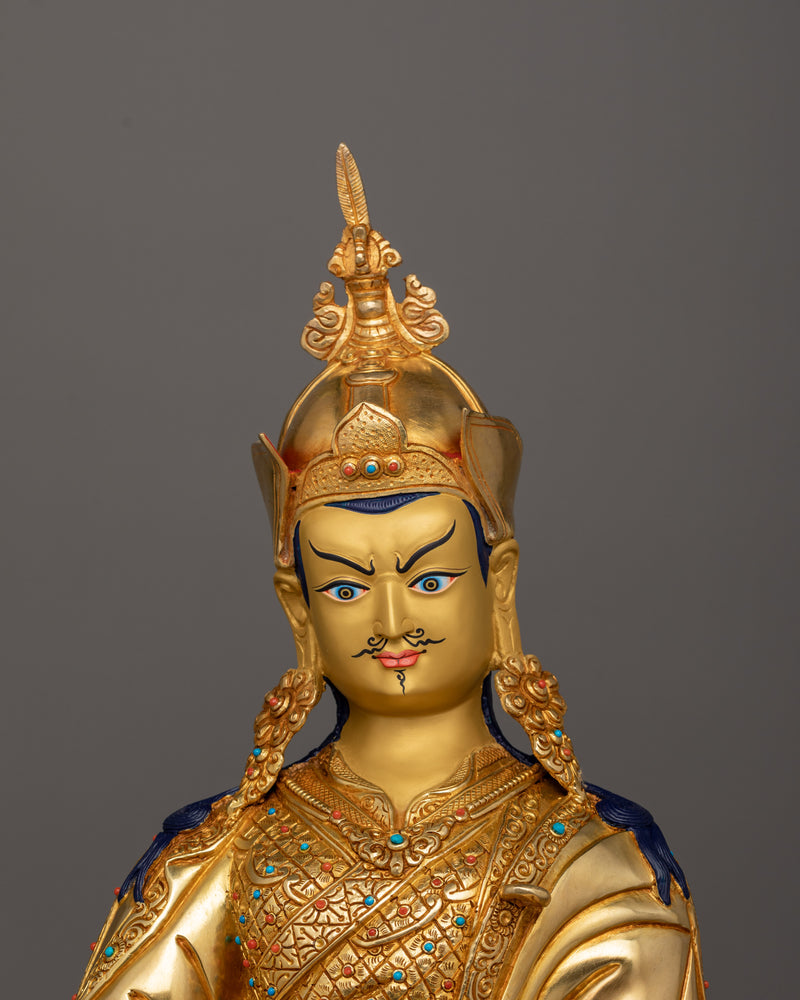 Guru Rinpoche "Lotus Born Deity" Statue | Founder of Tibetan Buddhism
