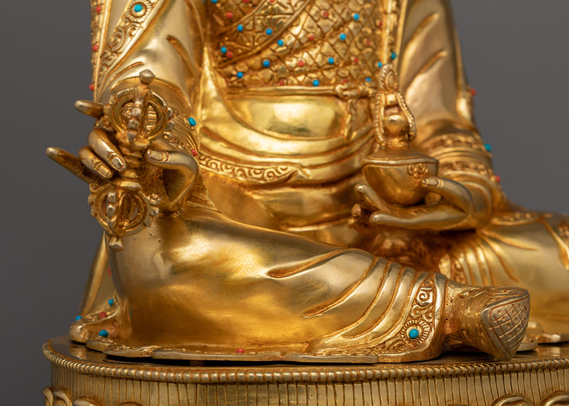 Guru Rinpoche "Lotus Born Deity" Statue | Founder of Tibetan Buddhism