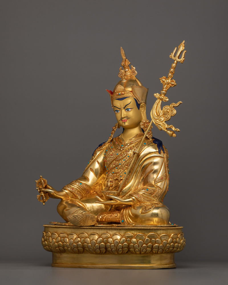 Guru Rinpoche "Lotus Born Deity" Statue | Founder of Tibetan Buddhism