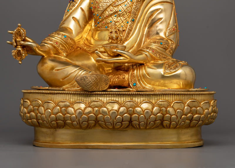 Guru Rinpoche "Lotus Born Deity" Statue | Founder of Tibetan Buddhism