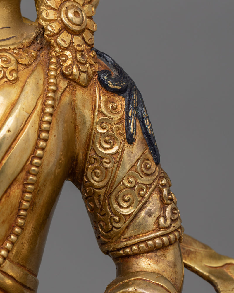 Deity of Purification Vajrasattva Sculpture | Sacred Bodhisattva Figure
