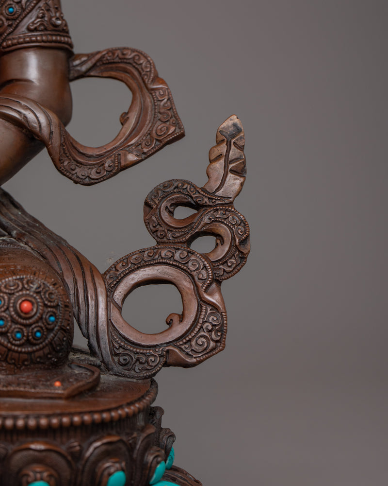 Buddha of Infinite Life Amitayus Statue | Enlightened Deity of Longevity Figurine