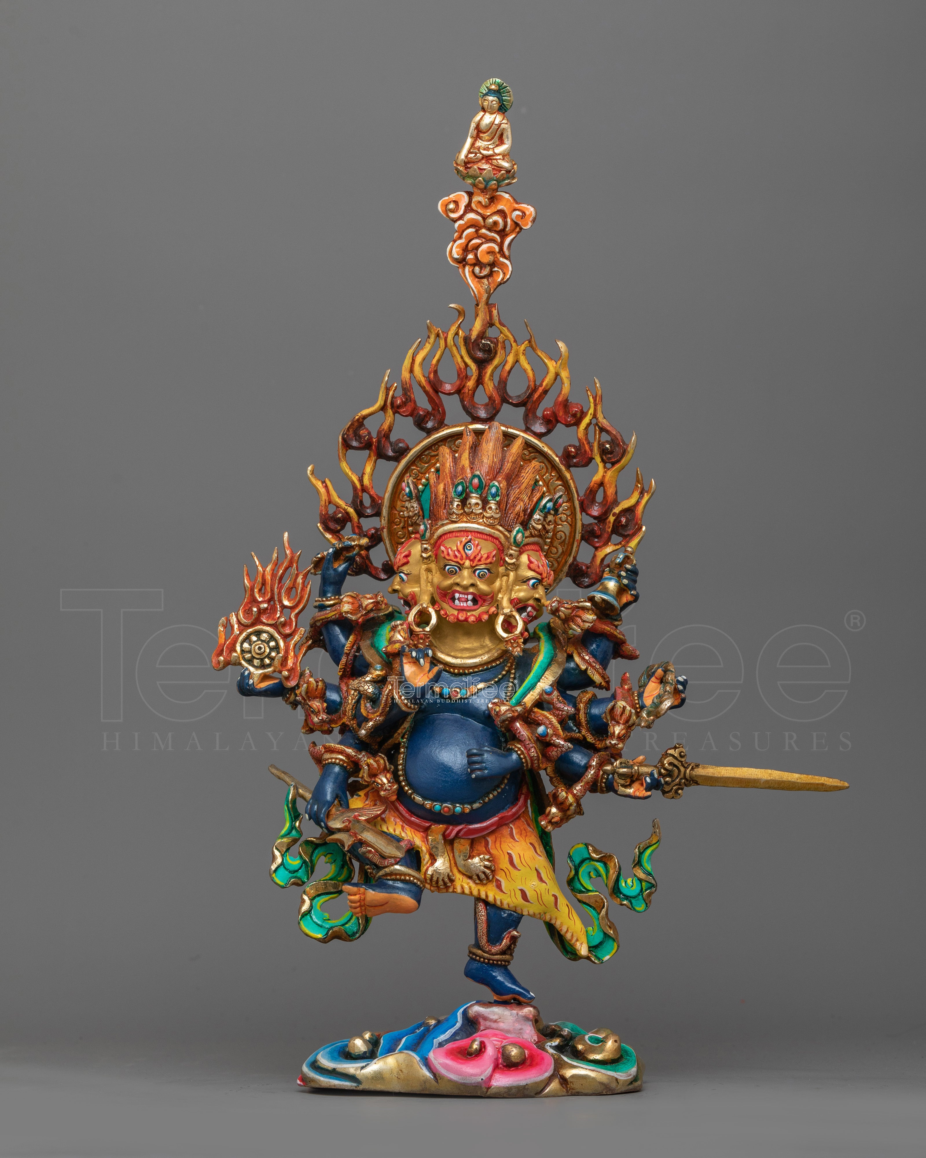 Ucchusma Vajra Warrior Statue | Symbol of Purification and Power