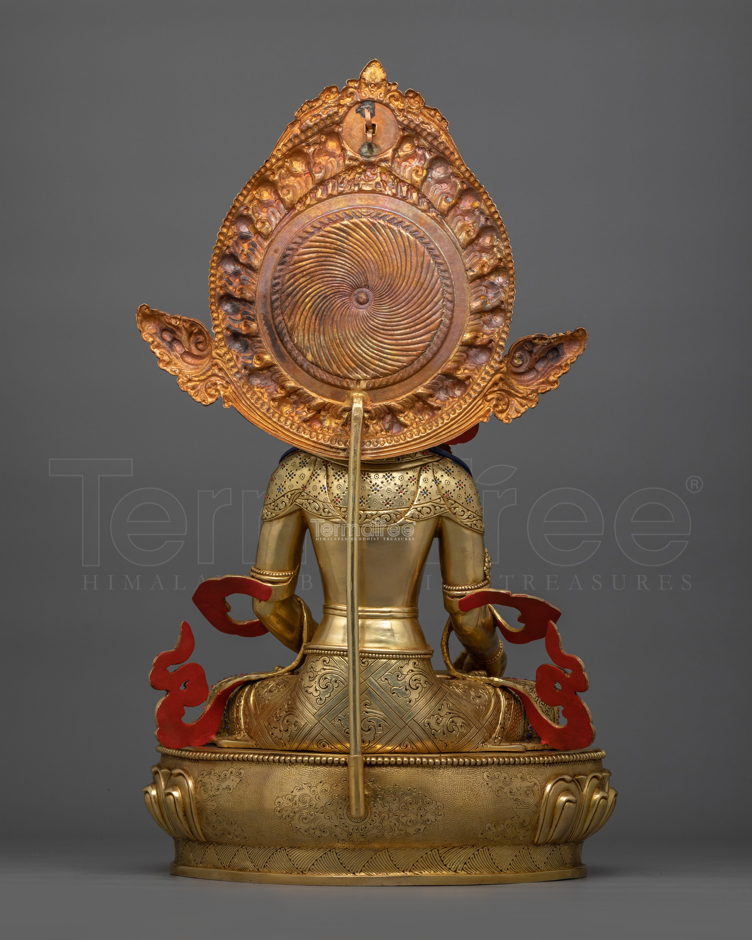 Kshitigarbha Buddhist Spiritual Sculpture | Compassionate Protector of Souls