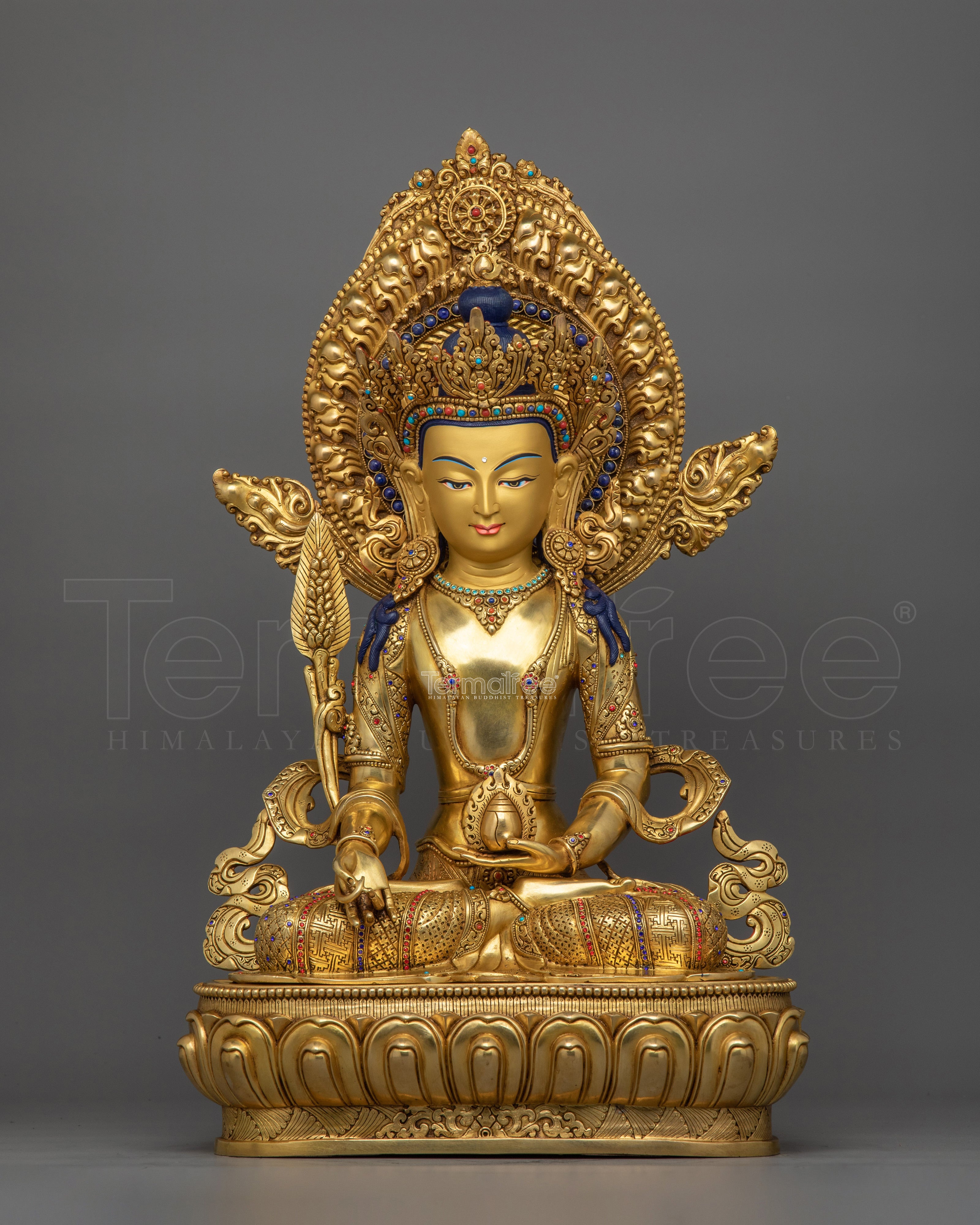 Kshitigarbha Protector of Souls Sculpture | Guardian of the Deep Vow