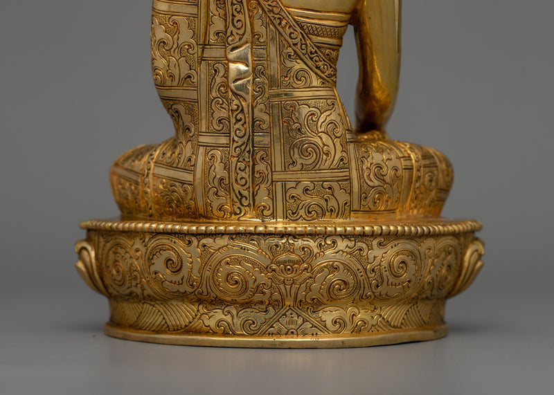 Shakyamuni Buddha Dharma Teacher Sculpture | Sacred Profound Enlightenment