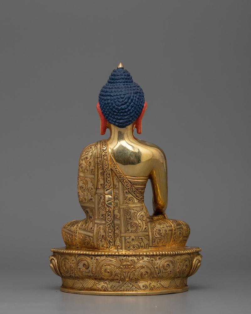 Shakyamuni Buddha Dharma Teacher Sculpture | Sacred Profound Enlightenment