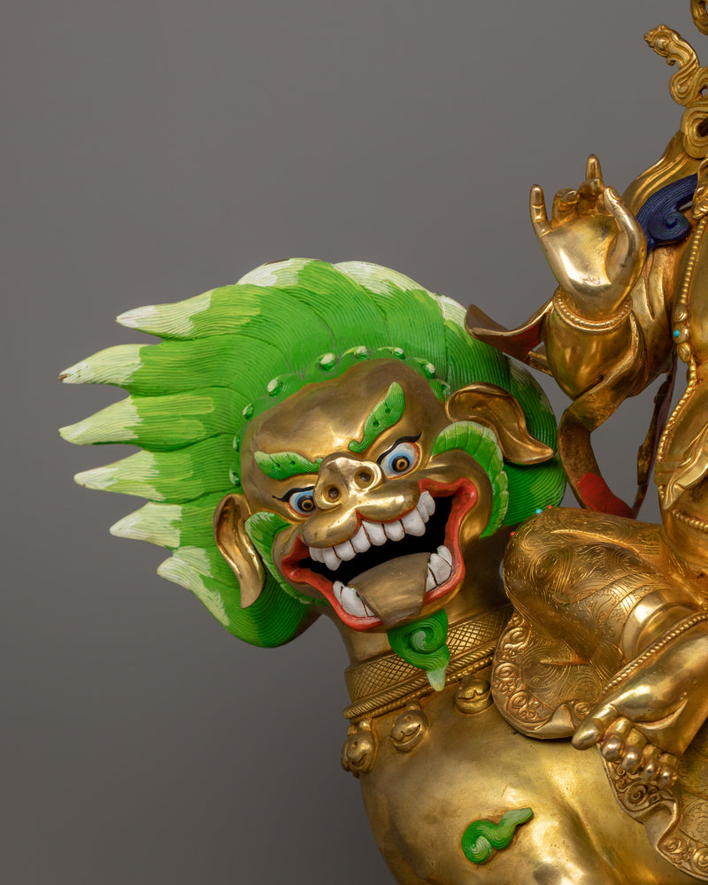 Namtoshe Buddhist Protector Figurine | The Guardian of Wealth and Protection