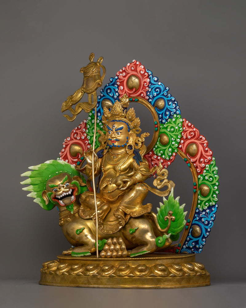Namtoshe Buddhist Protector Figurine | The Guardian of Wealth and Protection