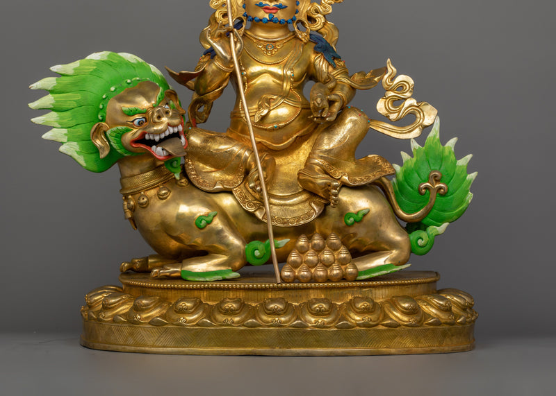 Namtoshe Buddhist Protector Figurine | The Guardian of Wealth and Protection