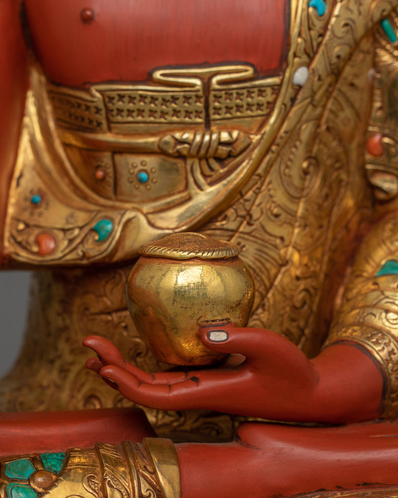 Shakyamuni Buddha Spiritual Wisdom Figurine | The Enlightened One Himalayan Artwork