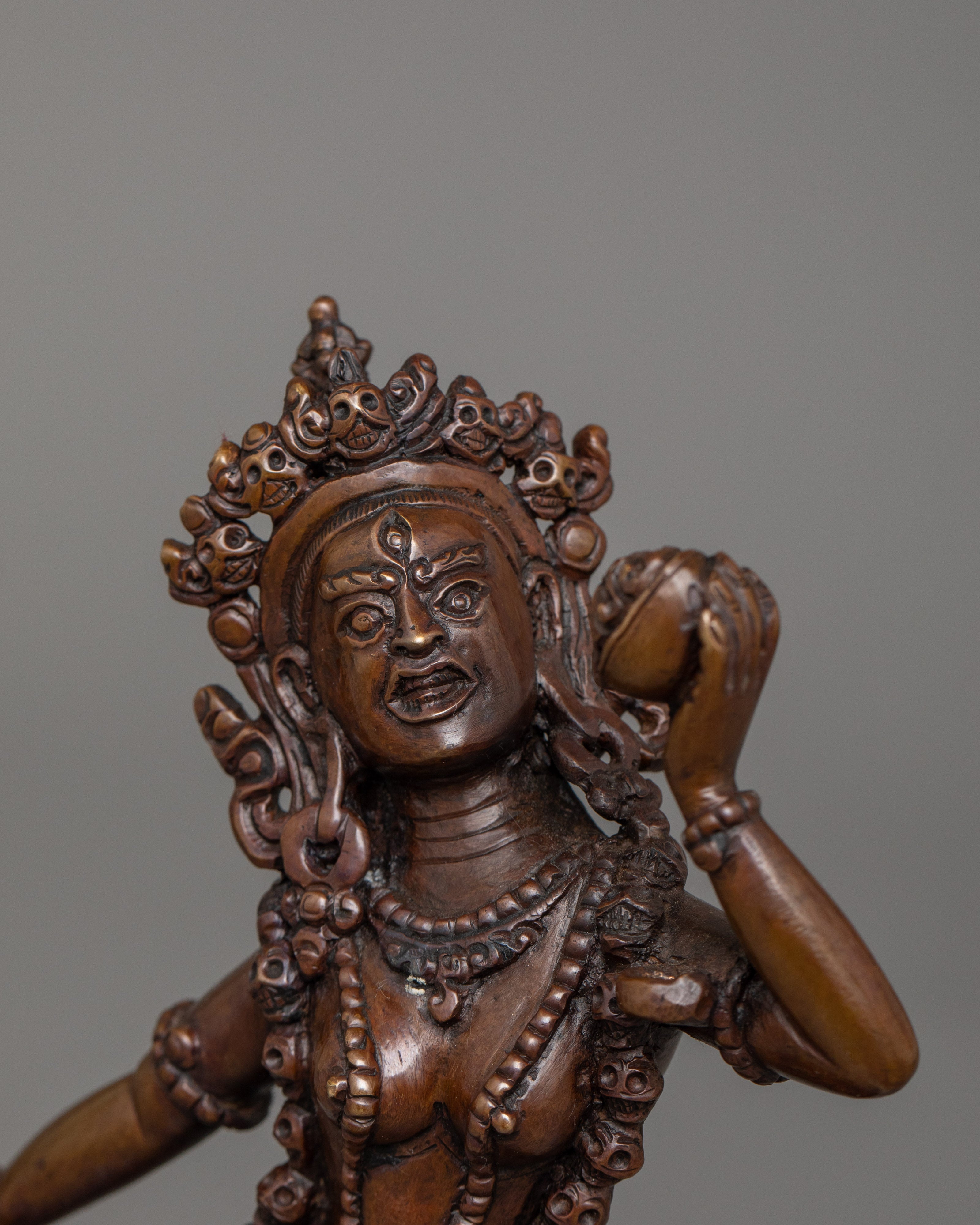 Handmade Female Buddha Vajrayogini Statue | Buddhism Tantric Dakini