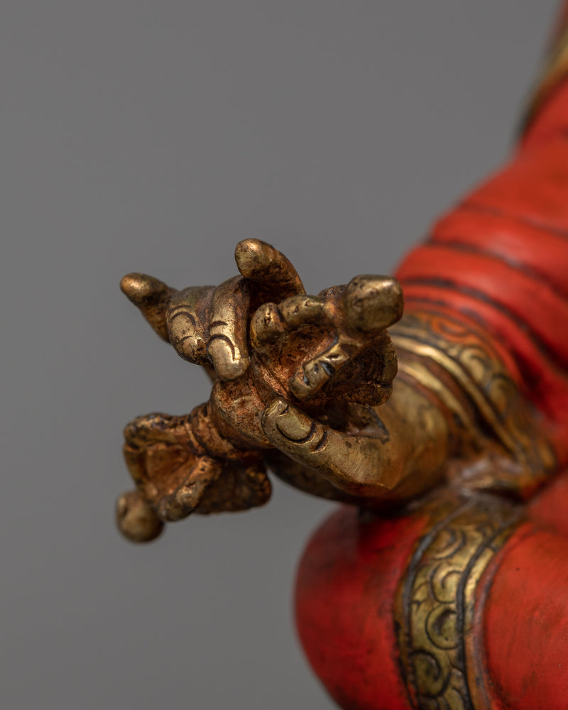 Tibetan Master Padmasambhava Figurine | The Lotus-Born Precious Guru