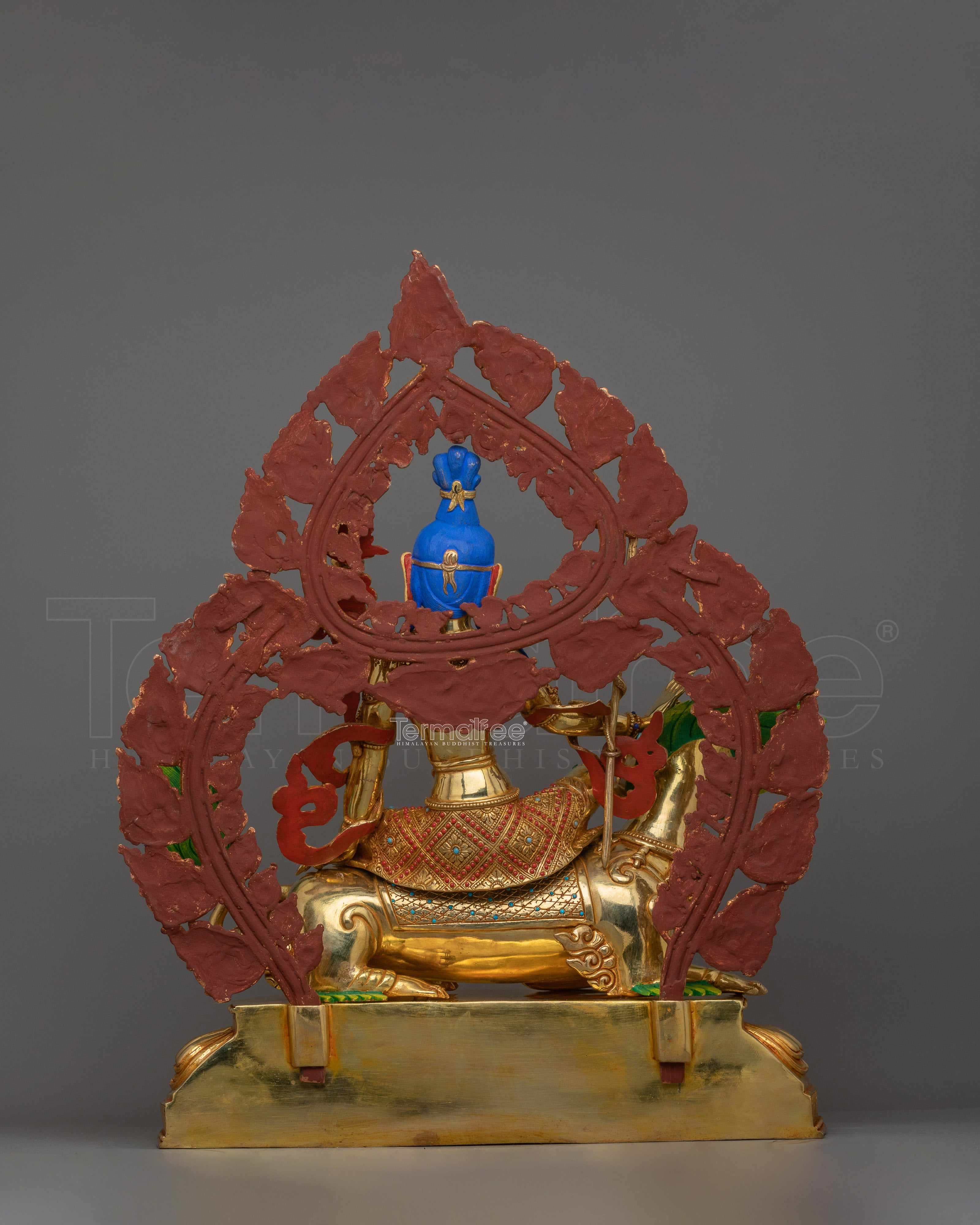 Simhanada Avalokiteshvara Statue | Handcrafted Tibetan Art