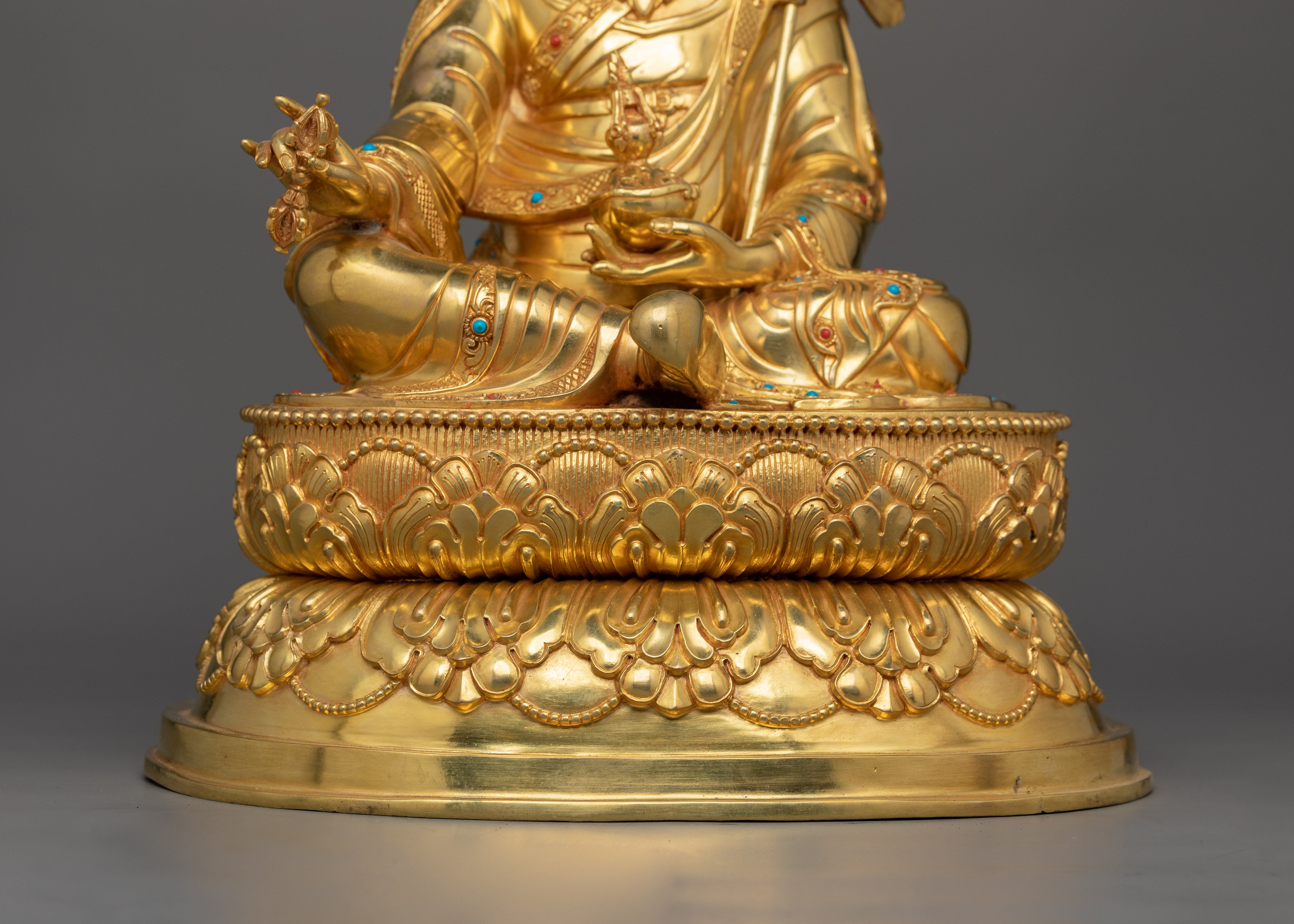 Guru Rinpoche Enlightened Tantric Master Figurine | Spiritual Practices and Guru Yoga