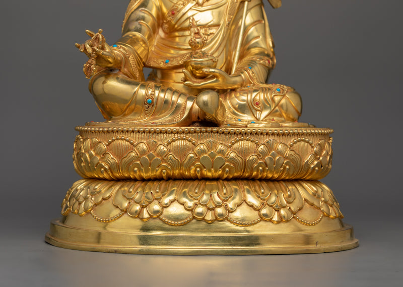 Guru Rinpoche Enlightened Tantric Master Figurine | Spiritual Practices and Guru Yoga