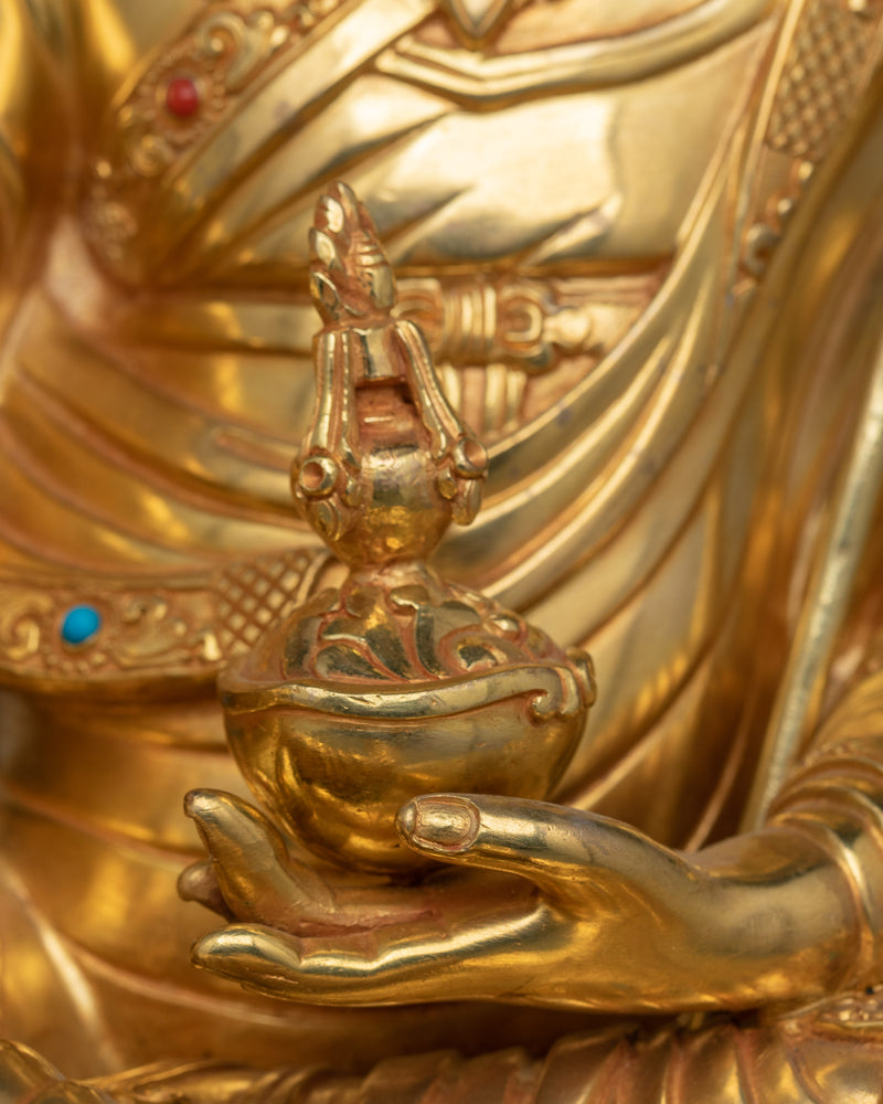 Guru Rinpoche Enlightened Tantric Master Figurine | Spiritual Practices and Guru Yoga