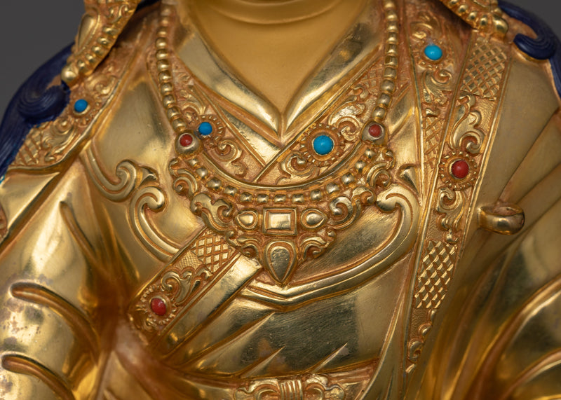 Guru Rinpoche Enlightened Tantric Master Figurine | Spiritual Practices and Guru Yoga