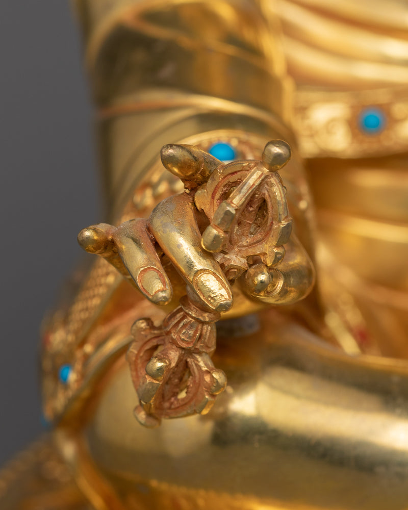 Guru Rinpoche Enlightened Tantric Master Figurine | Spiritual Practices and Guru Yoga