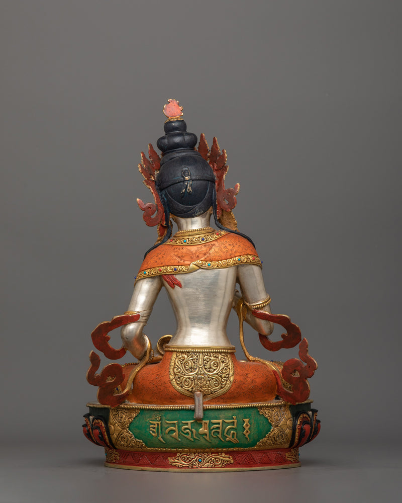 Vajrasattva Bodhisattva of Purification Figurine | Symbol of Spiritual Transformation