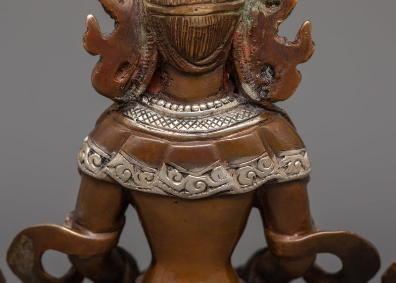 Traditional Amitayus Deity Statue | Symbol of Longevity and Vitality