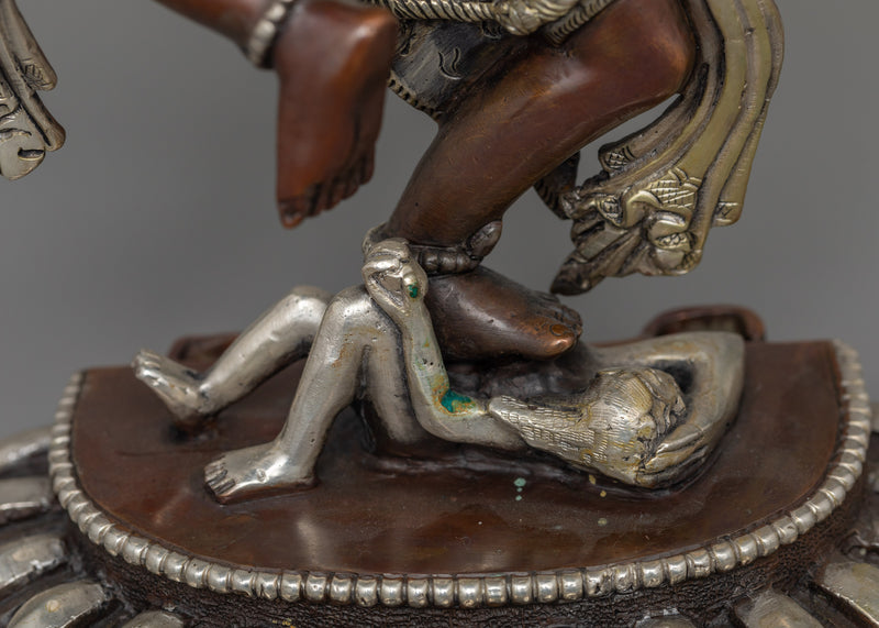 Buddhist Lion-Faced Dakini Simhamukha Sculpture | Fierce Wisdom and Spiritual Liberation