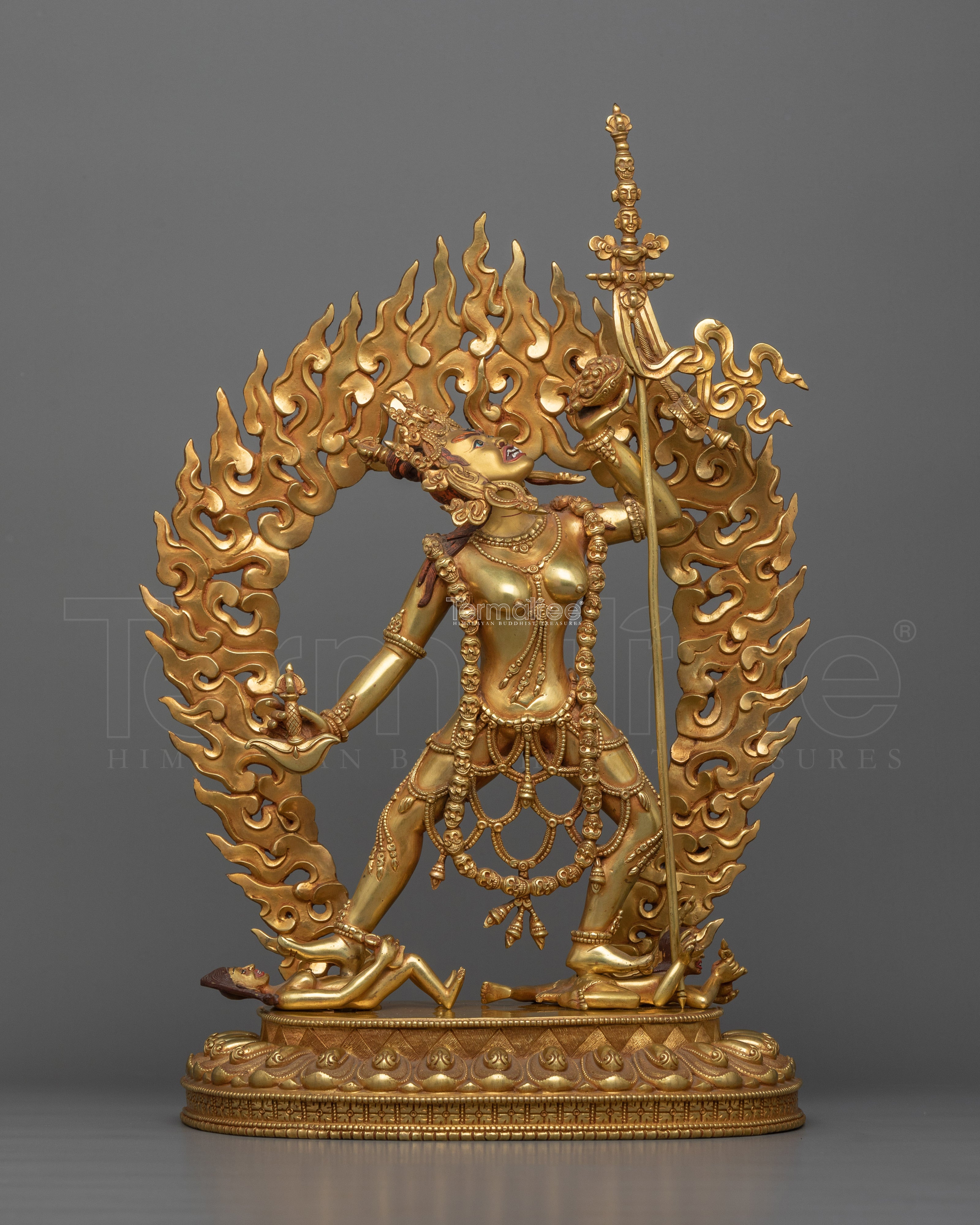 Tibetan Vajrayogini Tantric Deity Sculpture | Goddess of Wisdom and Liberation