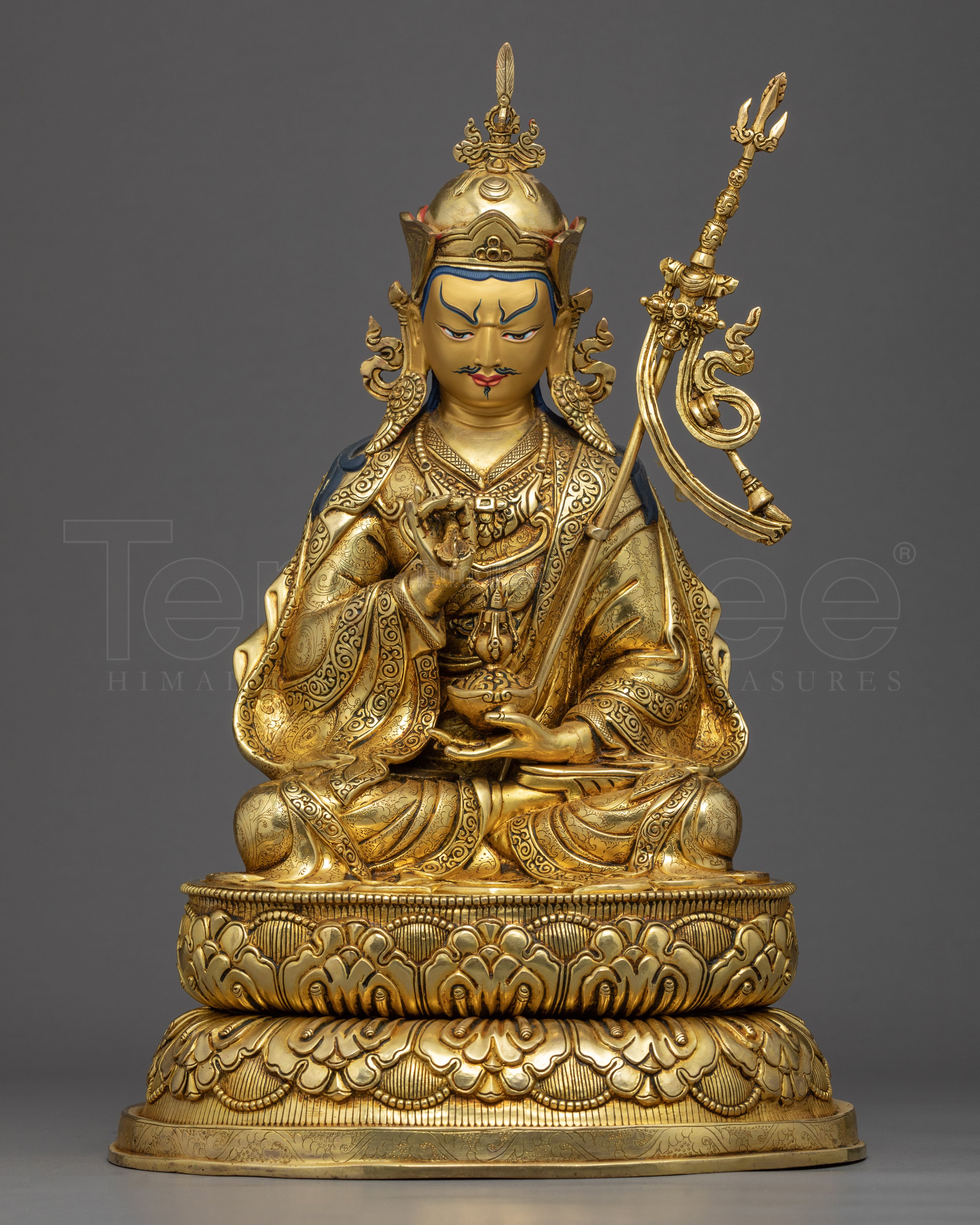 Guru Padmasambhava Figurine | Tibetan Buddhist Master