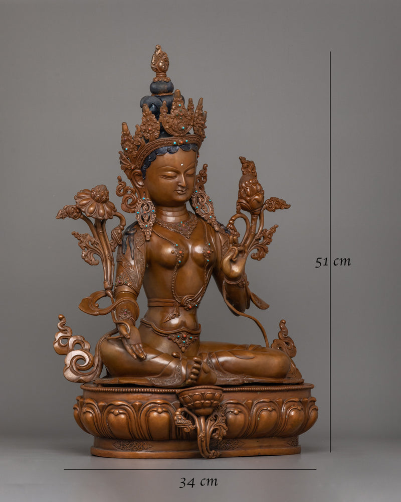 female-bodhisattva-syamatara-sculpture