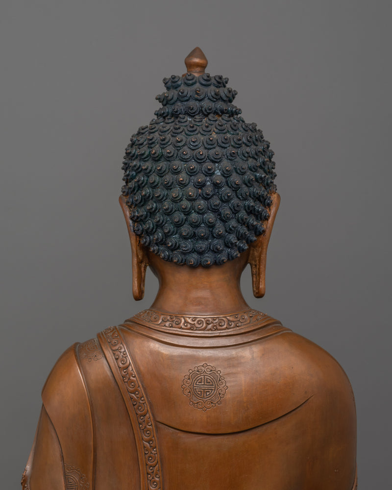Handmade 22.0 Inches Shakyamuni Buddha | The Enlightened Spiritual Teacher