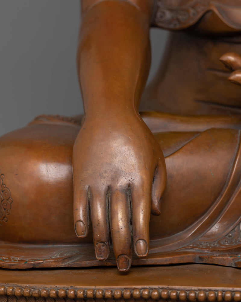 Handmade 22.0 Inches Shakyamuni Buddha | The Enlightened Spiritual Teacher