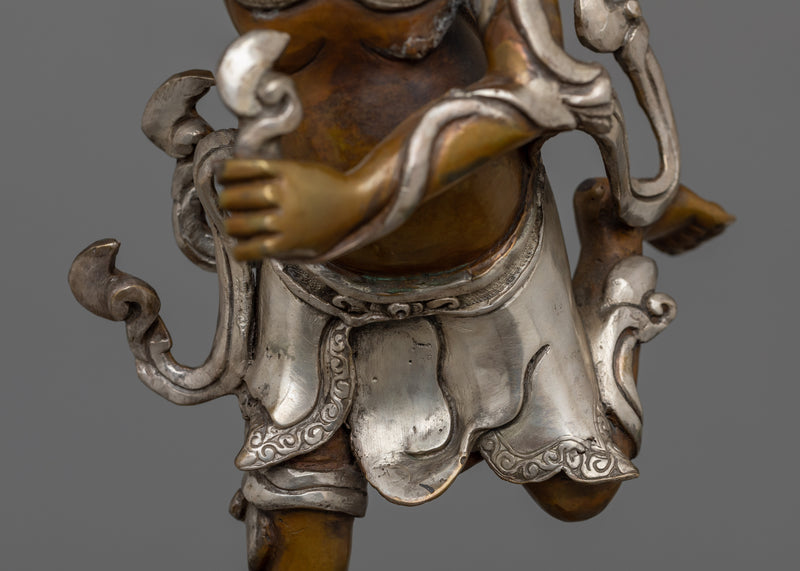 Oxidized Kui Xing Statue | The Chinese Deity of Literature and Examinations
