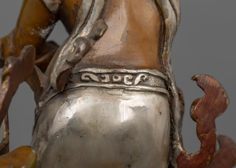 Oxidized Kui Xing Statue | The Chinese Deity of Literature and Examinations
