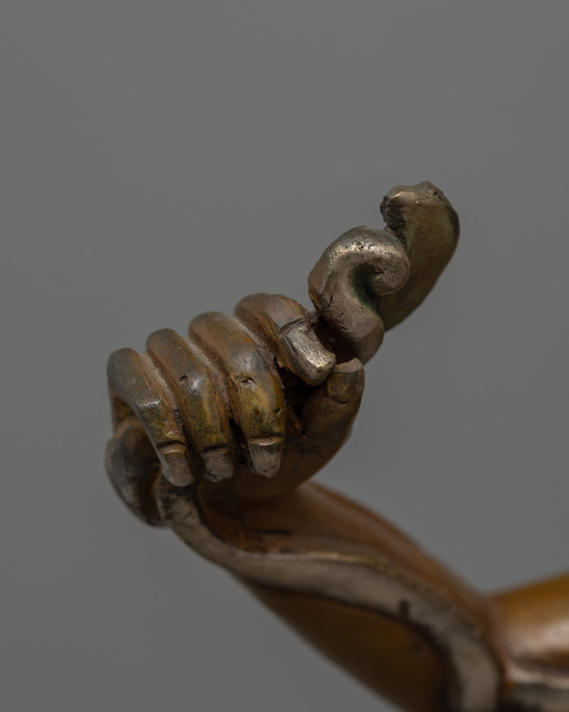 Oxidized Kui Xing Statue | The Chinese Deity of Literature and Examinations