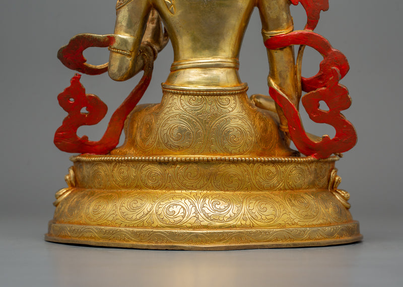 Sacred Bodhisattva Statue | Traditional Himalayan Buddhist Art for Meditation