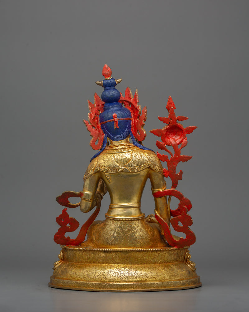 Sacred Bodhisattva Statue | Traditional Himalayan Buddhist Art for Meditation
