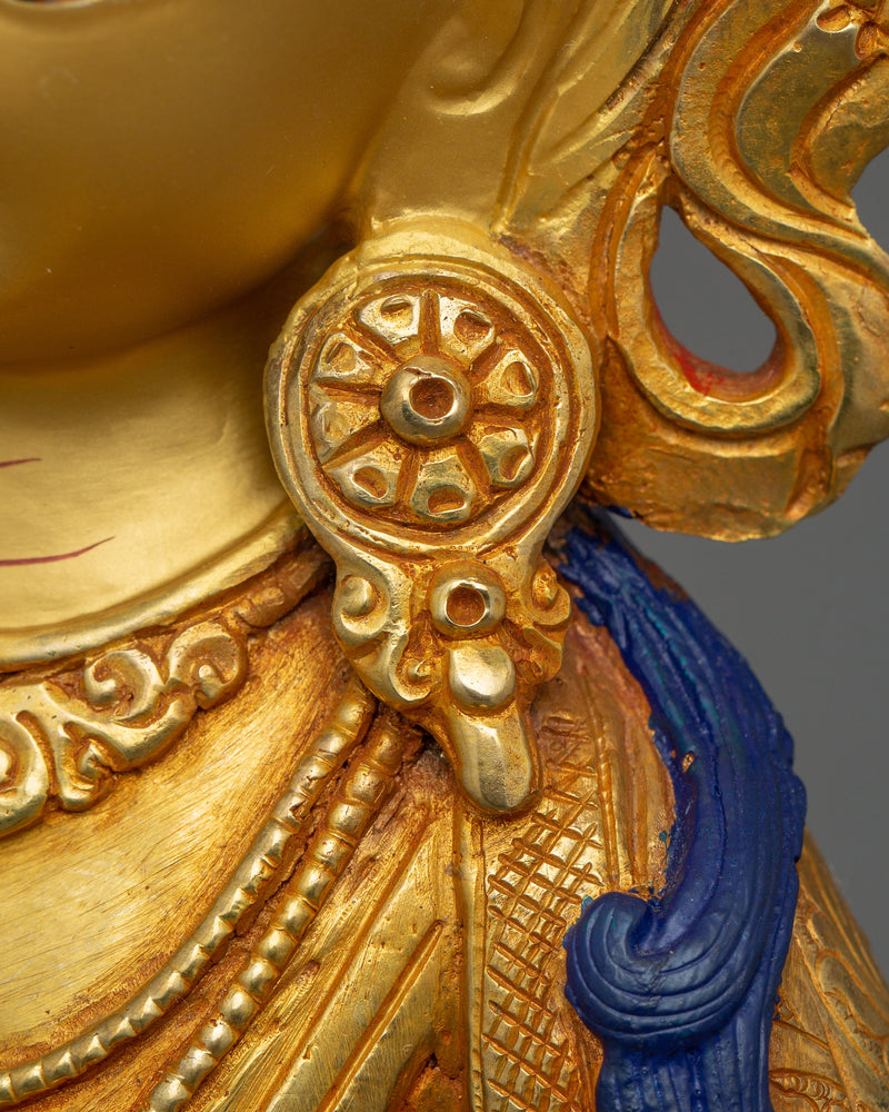 Sacred Bodhisattva Statue | Traditional Himalayan Buddhist Art for Meditation